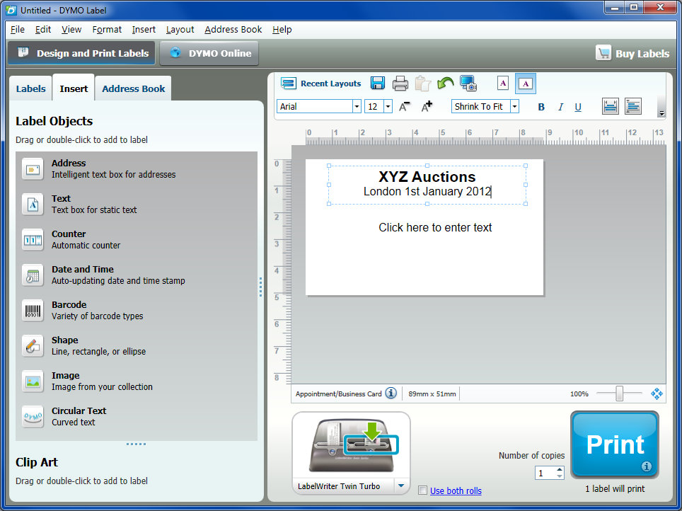 How To counters to your LabelWriter Labels using Dymo Label Software (Tutorial) - Dymo Printers from The Dymo Shop