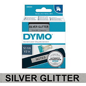 dymo glitter tape