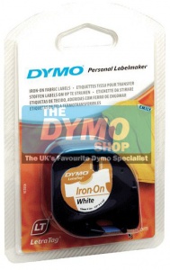 Dymo 12mm Iron On LetraTAG tape (18769)