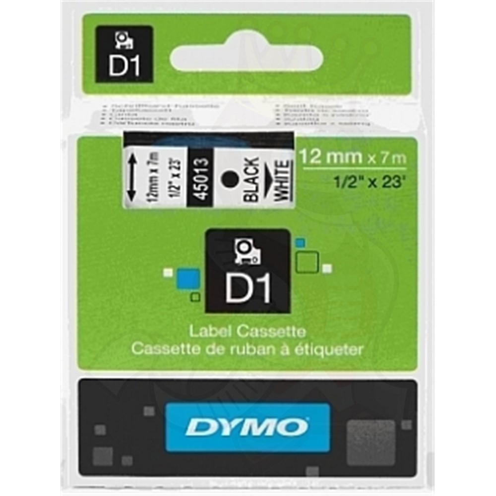 3 Pack L,Black on White,Labeling Tape Compatible for DYMO LabelManager PnP 260P 210D 280 420 160 450D Label Maker 12mm W x 23 Feet 7m Refill Replace Dymo D1 Labels Tape 45013 S0720530,1/2 Inch