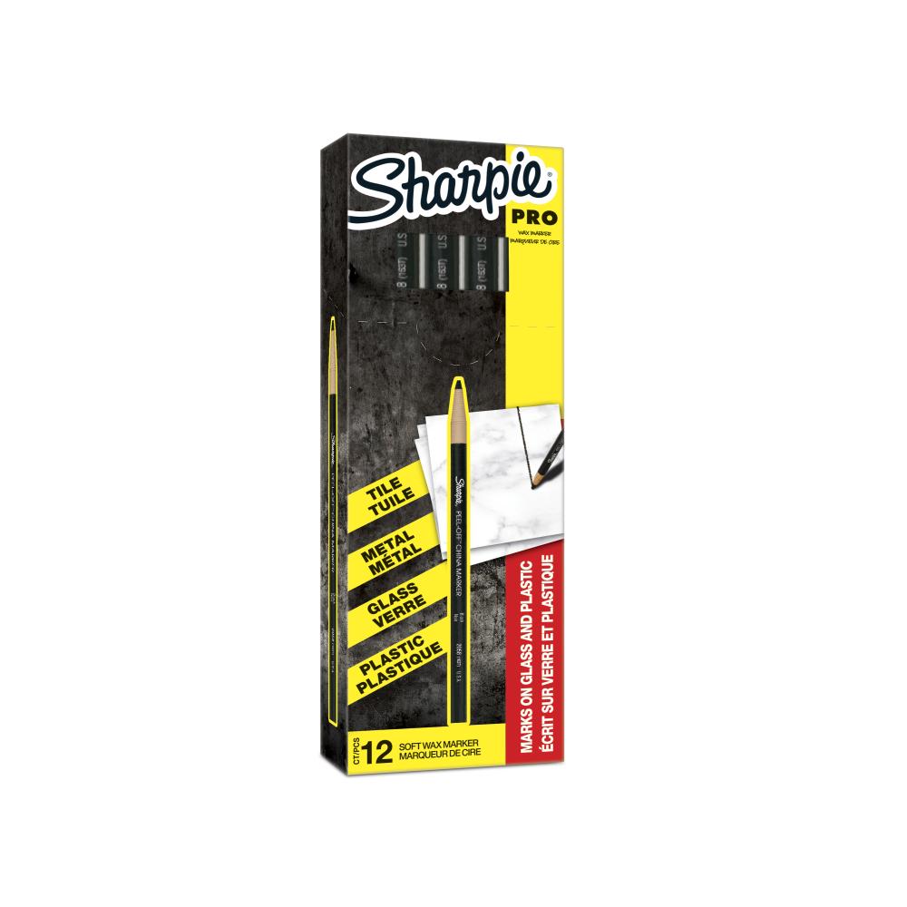 Sharpie Black China Marker (Box of 12) Dymo Label Printers from The