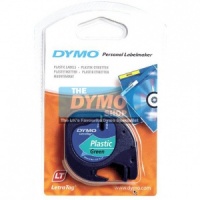 Dymo 12mm Green Plastic LetraTAG tape (91204)