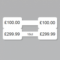 Dymo LabelWriter 11351 Jewellery Labels (Dumbbell) x 500